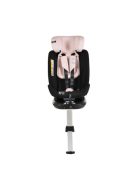 i-PROTECT autós ülés 40-150cm támasztólábbal 360 forgatható PINK