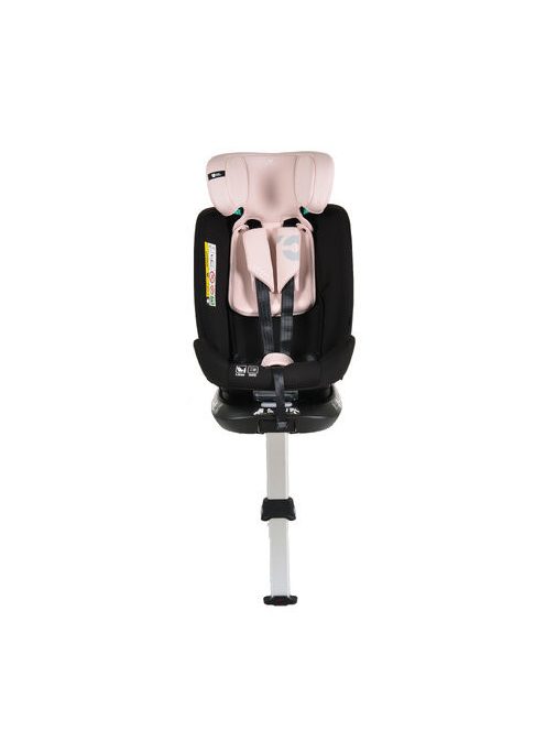 i-PROTECT autós ülés 40-150cm támasztólábbal 360 forgatható PINK
