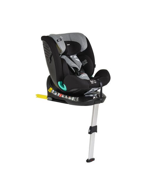 i-PROTECT autós ülés 40-150cm támasztólábbal 360 forgatható STEEL/SZÜRKE