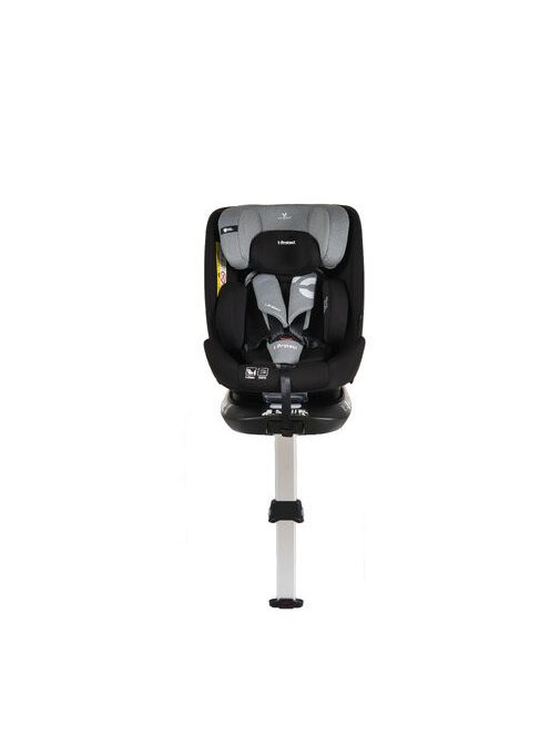 i-PROTECT autós ülés 40-150cm támasztólábbal 360 forgatható STEEL/SZÜRKE
