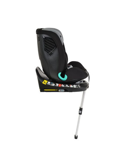 i-PROTECT autós ülés 40-150cm támasztólábbal 360 forgatható STEEL/SZÜRKE