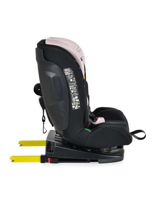 VAMOS autós ülés 40-150cm 360 forgatható PINK