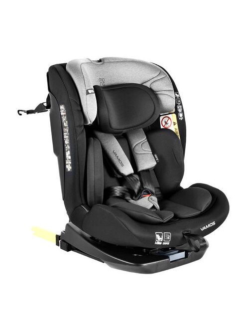 VAMOS autós ülés 40-150 cm 360 forgatható SZÜRKE