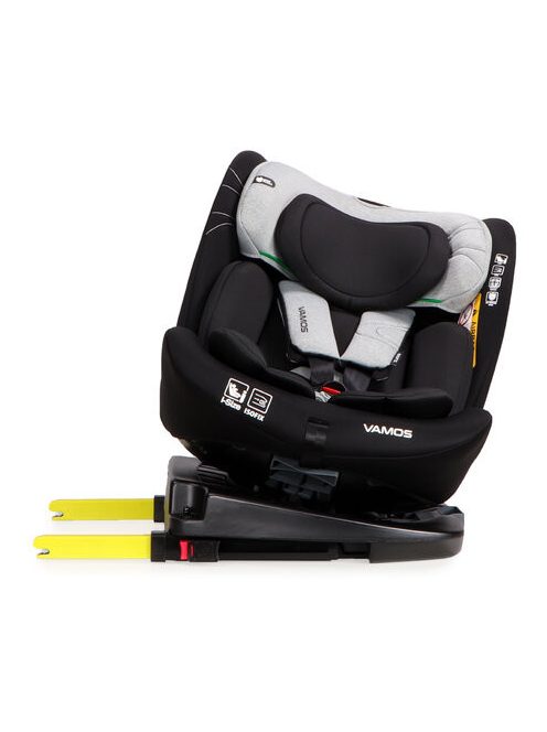 VAMOS autós ülés 40-150 cm 360 forgatható SZÜRKE