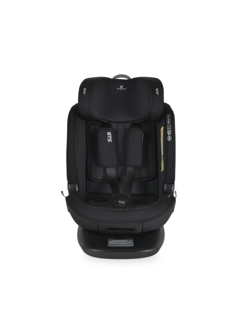 GTS prémium autós ülés 40-150cm SPS, 360fokban forgatható FEKETE