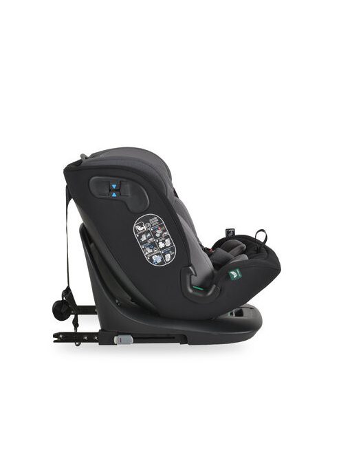 GTS prémium autós ülés 40-150cm SPS, 360fokban forgatható SZÜRKE