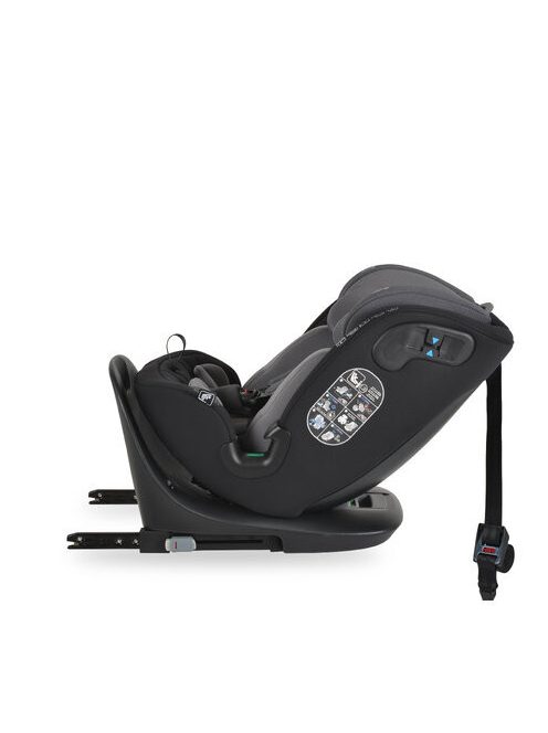 GTS prémium autós ülés 40-150cm SPS, 360fokban forgatható SZÜRKE