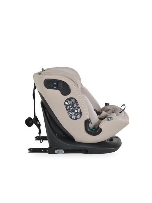 GTS prémium autós ülés 40-150cm SPS, 360fokban forgatható BÉZS