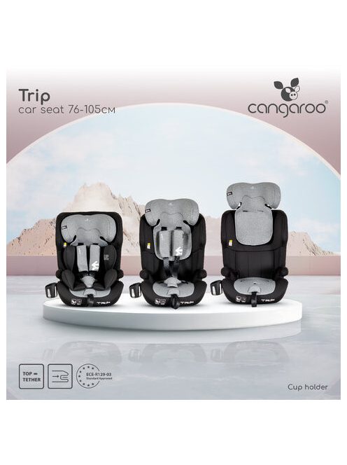 TRIP autós ülés 76-150cm ZÖLD