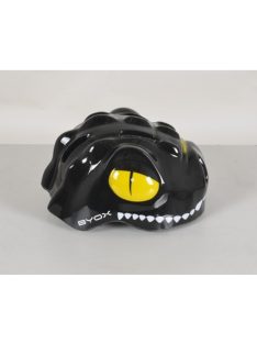 BICIKLIS sisak DINO gyerek tarajos FEKETE