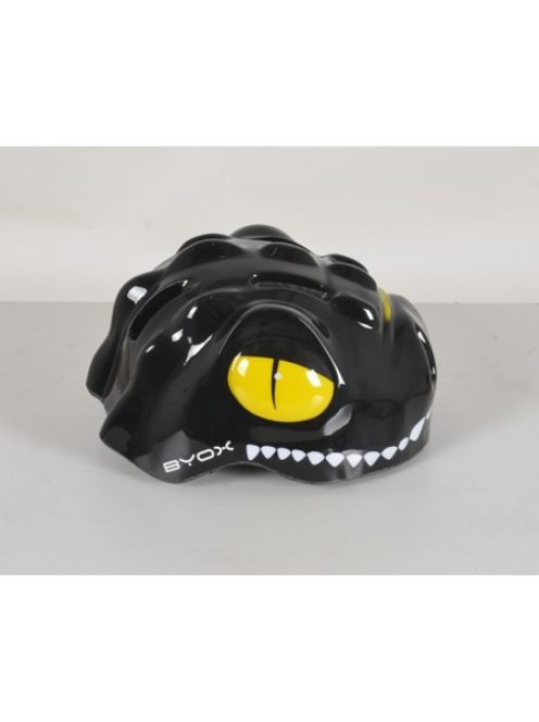 BICIKLIS sisak DINO gyerek tarajos FEKETE