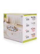 LABDAMEDENCE 90 cm, 200db 5,5cm ARANY labdával RÓZSASZÍN