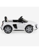 BO Audi R8 Spyder elektromos autó 105cm FEHÉR