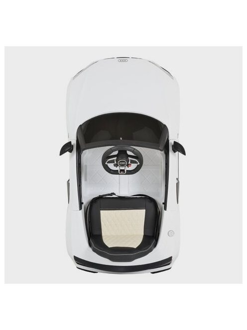BO Audi R8 Spyder elektromos autó 105cm FEHÉR