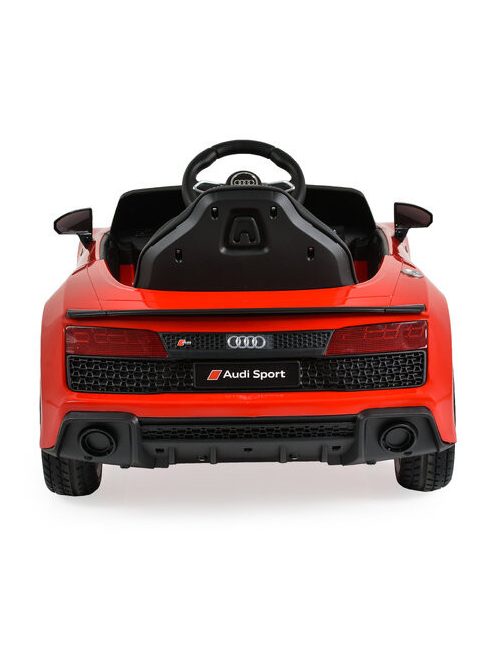 BO Audi R8 Spyder elektromos autó 105cm PIROS