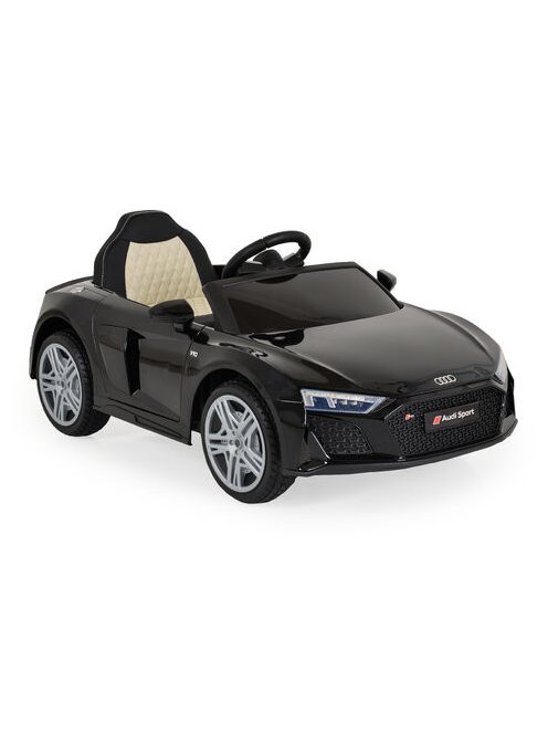 BO Audi R8 Spyder elektromos autó 105cm FEKETE
