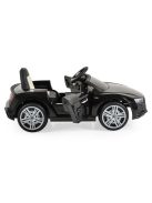 BO Audi R8 Spyder elektromos autó 105cm FEKETE
