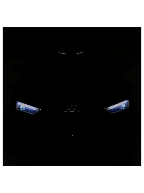 BO Audi R8 Spyder elektromos autó 105cm FEKETE