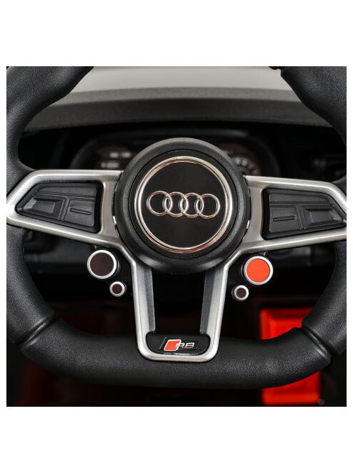 BO Audi R8 Spyder elektromos autó 105cm FEKETE