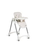 RICO multi etetőszék alsó kosár nélkül, összecsukható FEHÉR