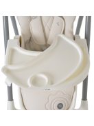 RICO multi etetőszék alsó kosár nélkül, összecsukható FEHÉR