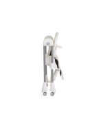 RICO multi etetőszék alsó kosár nélkül, összecsukható FEHÉR