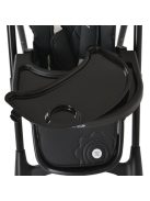 RICO multi etetőszék alsó kosár nélkül, összecsukható FEKETE