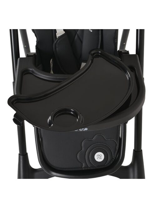 RICO multi etetőszék alsó kosár nélkül, összecsukható FEKETE