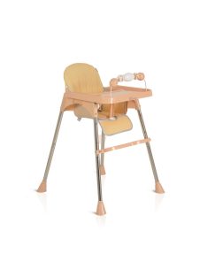 CENTURY etetőszék műanyag játékhíddal BÉZS