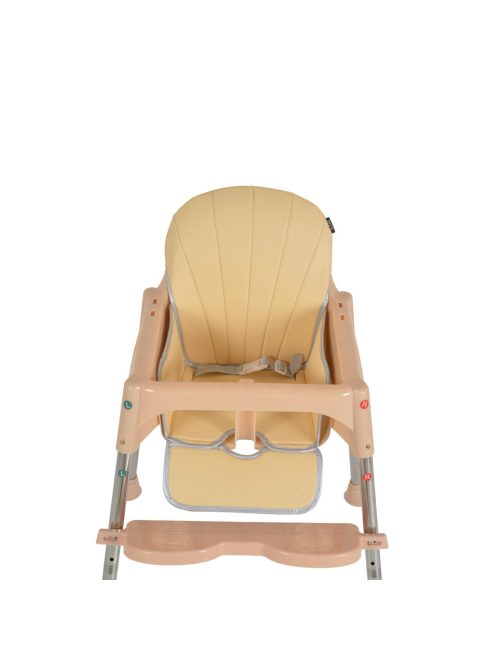 CENTURY etetőszék műanyag játékhíddal BÉZS