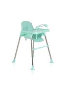 CENTURY etetőszék műanyag játékhíddal MENTA