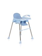 CENTURY etetőszék műanyag játékhíddal KÉK