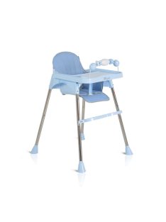 CENTURY etetőszék műanyag játékhíddal KÉK