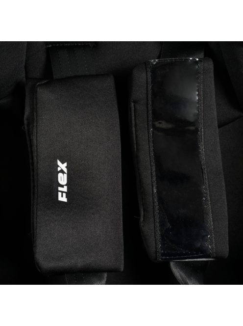 FLEX autós ülés 76-150cm FEKETE/BÉZS díszcsík