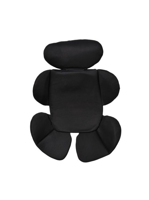 i-MAXX autós ülés,  isofix, forgatható, 2 plüss+párna 40-150cm FEKETE