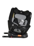 i-MAXX autós ülés,  isofix, forgatható, 2 plüss+párna 40-150cm SZÜRKE