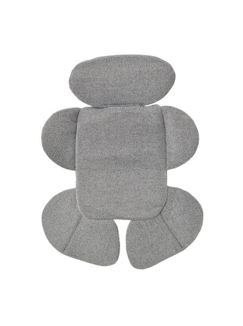 i-MAXX autós ülés,  isofix, forgatható, 2 plüss+párna 40-150cm SZÜRKE
