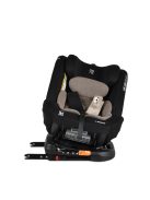 i-MAXX autós ülés,  isofix, forgatható, 2 plüss+párna 40-150cm BÉZS