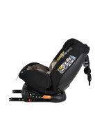 i-MAXX autós ülés,  isofix, forgatható, 2 plüss+párna 40-150cm BÉZS