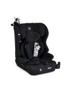 ROCK autós ülés 76-150cm, 2játékkal, pohártartó, belső öv, isofix nélkül FEKETE