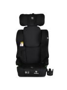 SECURITY autós ülés belső övvel, isofix, ajándék 2plüss+párna 76-150cm FEKETE