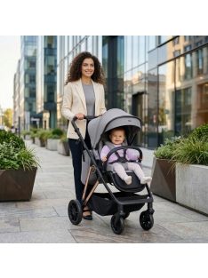 MERCI babakocsi szett 3in1 SZÜRKE