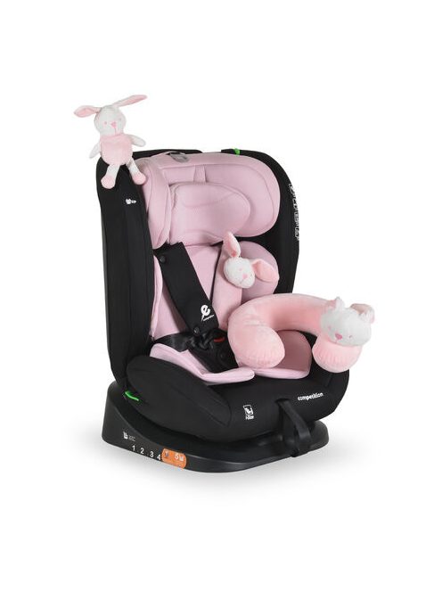 COMPETITION dönthető autós ülés 40-150cm PINK