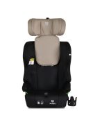 SECURITY autós ülés belső övvel, isofix, ajándék 2plüss+párna 76-150cm BÉZS