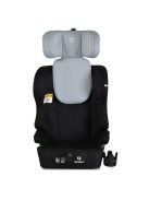 SECURITY autós ülés belső övvel, isofix, ajándék 2plüss+párna 76-150cm SZÜRKE