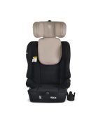 ROCK autós ülés 76-150cm, 2játékkal, pohártartó, belső öv, isofix nélkül BÉZS