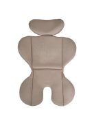 ROCK autós ülés 76-150cm, 2játékkal, pohártartó, belső öv, isofix nélkül BÉZS