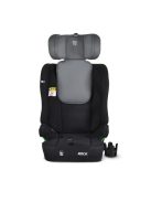 ROCK autós ülés 76-150cm, 2játékkal, pohártartó, belső öv, isofix nélkül SZÜRKE