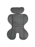 ROCK autós ülés 76-150cm, 2játékkal, pohártartó, belső öv, isofix nélkül SZÜRKE