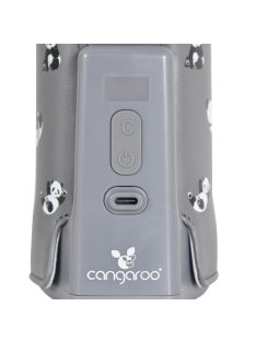   CALIENTE cumisüveg melegen tartó hordozható, USB-C töltővel NAGY SZÜRKE